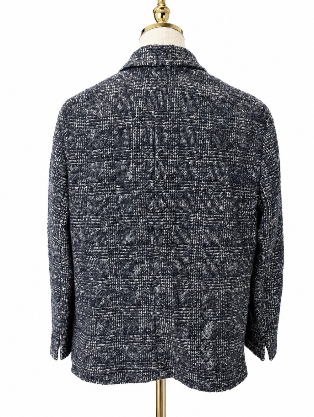 Akris Punto Textured Wool Blend Blazer 3/4 Sleeve Size 14 EUC - Picture 5 of 8
